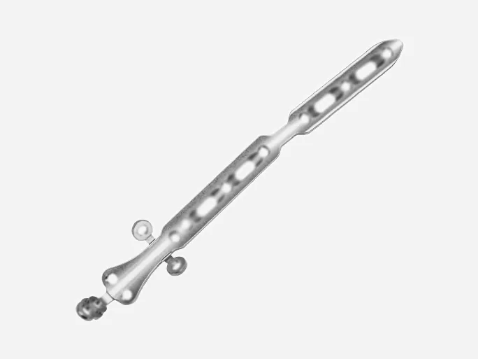 Olecranon bone plate