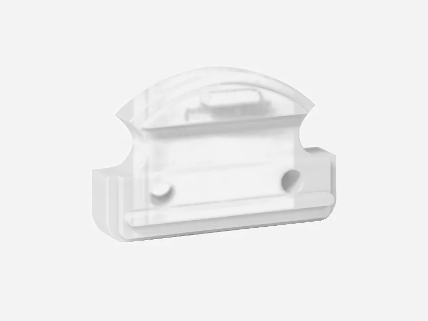 Tibial spacer test mold